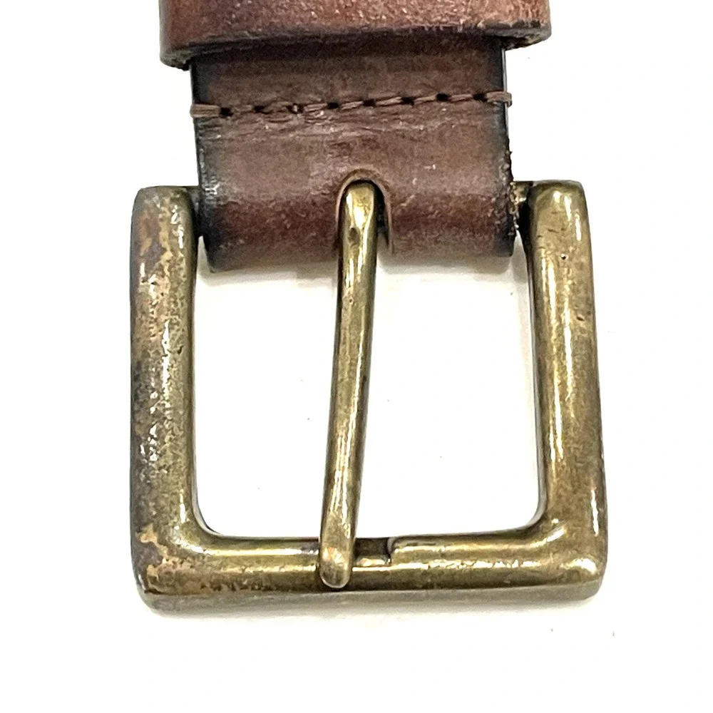 Stone‎ Mountain Men's Belt Genuine Leather Brown Size 38-40 Large Casual Work